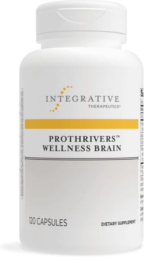 [BRSWIBYTAYEGKHQZ] Integrative Therapeutics ProThrivers Wellness Brain - Brain Health Support Supplement for Adult* - Includes Lion’s Mane Mushroom - Vegan, Gluten-Free & Dairy-Free - 120 Capsules (60 Servings)