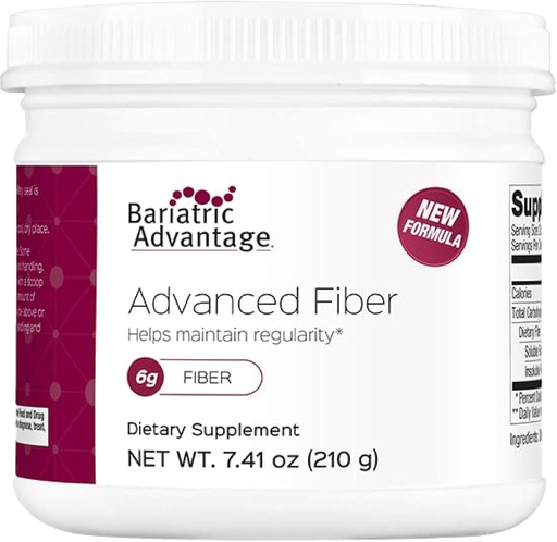 [BRSW2AAOAACWAADB] Bariatric Advancage Advanced Fiber,粉状配方支持一种健康的肠道环境,并增加钙和镁的吸收 -- -- 30种服务