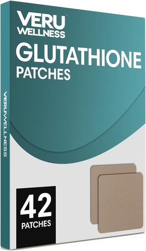 [BRSROADYC4FBECL3] Veru Wellness Glutathione Plus Daily Patch - Self Adhesive Patch, 8-10 Hours (42 Day)
