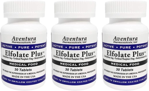 [BRSWGBIZB4PGADYZ] Plus® 3mg 3 Pack L-Methylfolat Methyl Folate Methylfolate medizinische Nahrungsergänzungsmittel Professional Stärke Aktiver Reiner Potent 30 Tabletten