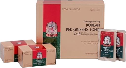 [BRSWIZAPBYCBEG3I] Korean Red Ginseng Tonic Pouch (Tonic Mild) 6 Years Korean Red Ginseng, 10 Herbs and Plants for Immune Suuport