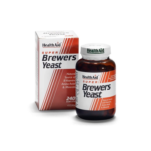 [BRSWIYAYCQGQMCTO] HealthAid Brewers Yeast - 240 Tablets