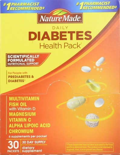 [BRSWIYYPOIHGGDQV] Nature Made Diabetes Health Pack, 30-Count