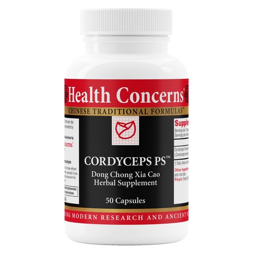 [BRSW2FL4OQJROYD3] Health Concerns Cordyceps PS – Lung Support & Respiratory Health Supplement – Mushroom Fruiting Body for Immune Function, Heart Health, Circulation, Athletic Energy, Oxygen Support – 50 Capsules