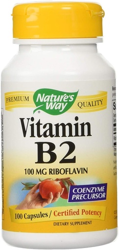 [BRSWIYAFBYNRM2TU] Nature's Way B-2 100 MG, 100 Cap