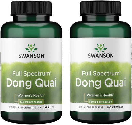[BRSWGZIBDIPQGCDJ] Swanson Dong Quai 530 Milligrams 100 Capsules (2 Pack)