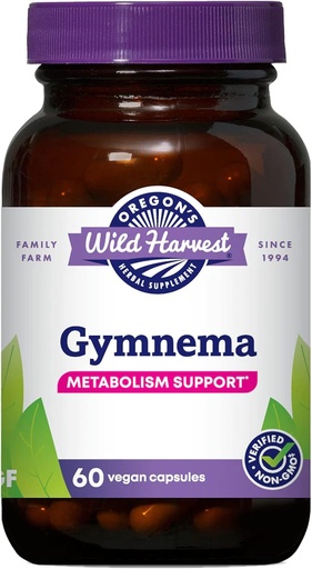[BRSWIYTYOUIROH36] El Gymnema Herbal Suplemento Vegan Capsules, 60 Conde