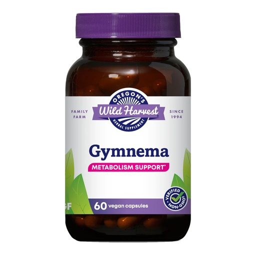 [BRSWIYTYOUIROH36] Oregon's Wild Harvest Gymnema Herbal Supplement Vegan Capsules, 60 Count