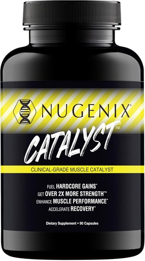 [BRSROHY3OUPAEDQU] Nugenix Catalyst - Enhanced Muscle Builder and Muscle Recovery, Train Harder, Increase Performance - 90 Capsules