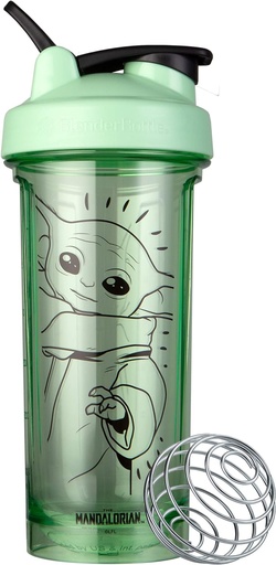 [BRSWYEA5CR5R6CTJ] BlenderBottle Star Wars Shaker Bottle Pro Series Perfect for Protein Shakes and Pre Workout, 28-Ounce, The Child