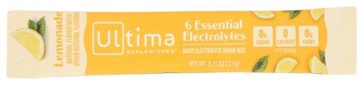 [BRSWGFINAR7Q4ELB] Ultima Replenisher Limonada Elektrolit Drink Mix single, 0.13 Oz