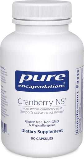 [BRSWIY37B4DQI2LU] Pure Encapsulations Cranberry NS ← Hypoallergenic Supplement to Support Urinary Tract Health ← 90 Capsules