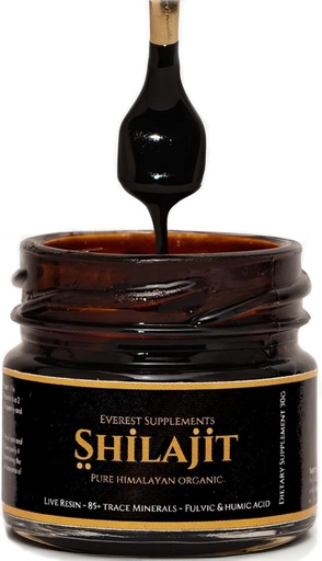[BRSROFI2BYBWY3TU] Shilajit Pure Himalayan Organic Shilajit Resin - Shilajit for Men - Gold Grade 500 mg Maximum Potency - 85 Trace Minerals & Fulvic and Humic Acid for Energy Immune Support, 30 Grams