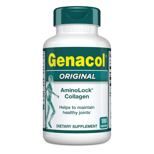 [BRSWIZT7OYIQCCI7] Collagen Peptides Joint Supplements for Men & Women by Genacol | Exclusive Hydrolyzed Collagen Pills | Helps Maintain Healthy Joints | Colageno Hidrolizado | Genacol Original 180 Capsules