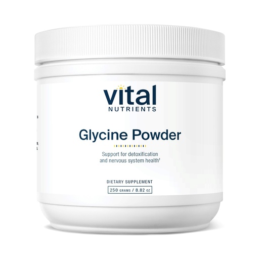[BRSWIYQFPJYWKAIV] Vital Nutrients Glycine Powder 250g - Amino Acid to Promote Restful Sleep, Stress Relief, Memory, and Cognitive Support* - Vegan Glycine Supplement - Gluten, Dairy, Soy Free - Non-GMO - 62 Servings