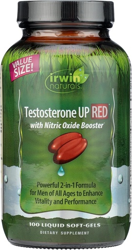 [BRSROFAHAQHAKGTA] Irwin Naturals Testosterón Up Red 100 Sgels