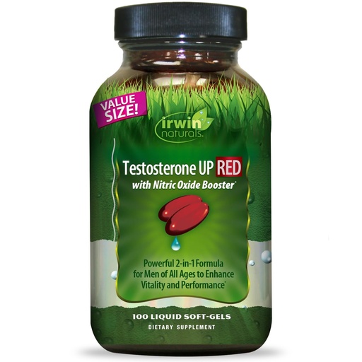[BRSROFAHAQHAKGTA] Irwin Naturals Testosterone Up Red 100 Sgels