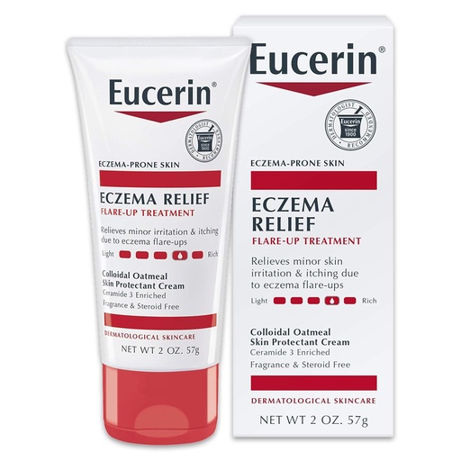 [BRSWIFYBBMOBS2AZ] Eucerin Eczema Relief Flare-up Treatment - Provides Immediate Relief for Eczema-Prone Skin - 2 oz. Tube