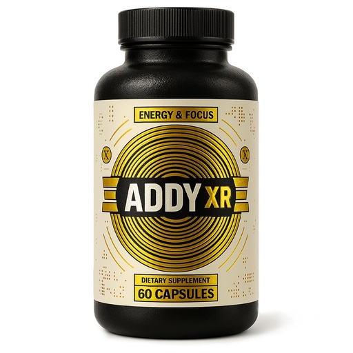 [BRSROBT6A56A4A37] ADDY XR - Adderall Alternative - Luxury Energy Management - Focus & Energy Supplement - High End Brain Booster - Focus, Energy, and Memory Support Vitamins - 60 Day Supply