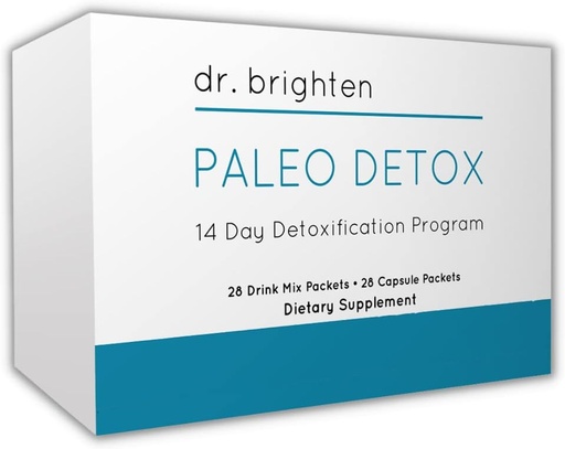 [BRSWGBAPC57WCAAZ] Tri. Brighten Paleo Detox + antioksidantti 14 päivän ruokavalio täydentää Kit edistää luonnollinen detoxification Pathways, solun puolustus vastaan hapettavia vaurioita ja tulehdus