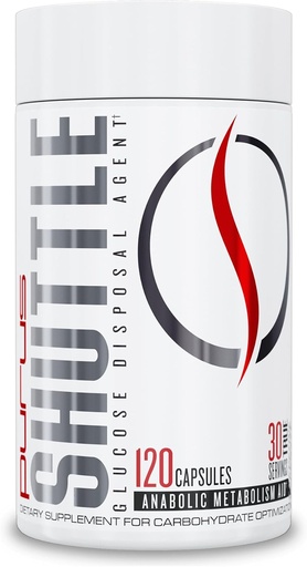 [BRSROH36OV6R4CDX] Purus Labs Shuttle - 120 Capsules - GDA & Carbohydrate Shuttling Vehicle - 30 Servings