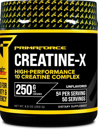 [BRSROZYHOQJQIG3G] Primaforce Creatine-X 250 Grams - High-Performance 10 Creatine Complex - Unflavored