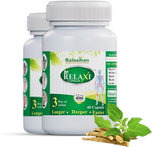 [BRSRAAQKBN4GO2DL] SUP Dr.Relaxi Capsules Pack of 2 for Men and Women.