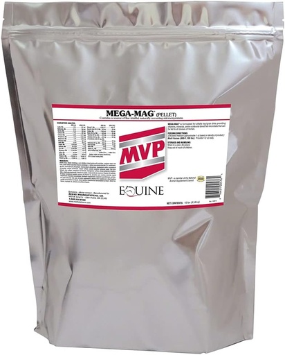 [BRSWIZ32DIAB23A7] Mega-Mag (10lb) Balanced Multi Vitamin/Mineral Supplement für Alfalfa Hay Diäten