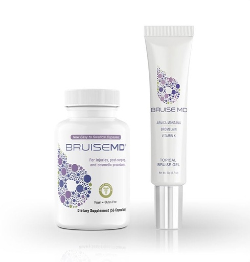 [BRSRAGIBO54BU2AU] Supplement & Gel Bundle | Combination Treatment | Help Clear Bruises & Reduce Swelling