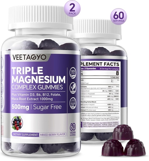 [BRSROFQFBMBAKCTX] Magnézium Gummies 500mg 400mg