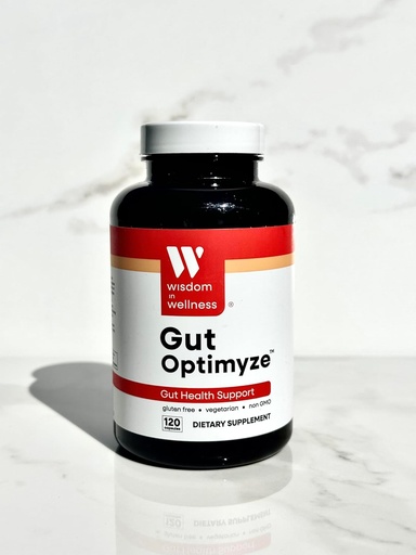 [BRSRA2YEA4JQE2DP] Wisdom In Wellness Gut Optimyze - 120 Digestive Health Capsules - Vitamins & Probiotics for Gut Health - Complete for Men & Women - Digestive Gut Health Pills - Healthy Gut Probiotics
