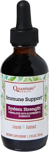 [BRSWIYTYOUIWKFQ5] Saúde Quântica Imune Support Elderberry Echinacea Goldenseal Liquid Extract - Daily Wellness Herbal Immunity Fórmula para Mulheres e Homens - Alta Dose, Tintura de Absorção Rápida - 2 Fl Oz