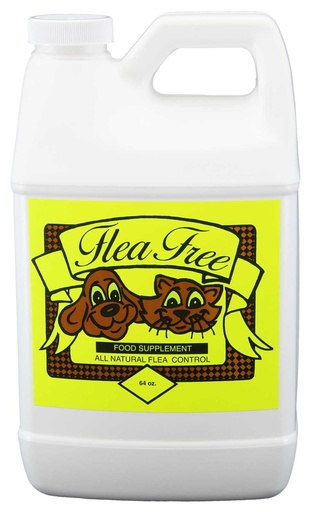 [BRSWKHYRDIDQYFL7] Flea-Free Pure Organic Food Supplement and Natural Pet Products , 64 Ounce