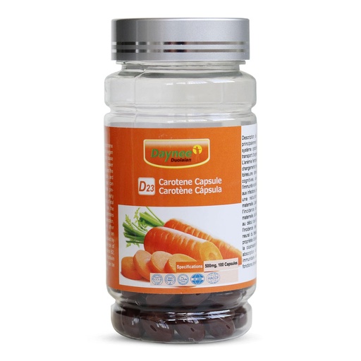 [BRSROAQQOVYBGALG] AIHIYO Carotene Soft Capsule, 500mg Beta Carotene Supplement, Support Healthy Skin and Eyes, 100 Count