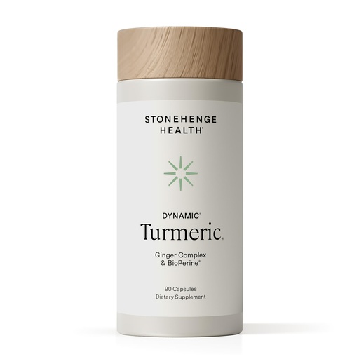 [BRSWYYIECR7BADL6] Stonehenge Health Dynamic Turmeric Curcumin with Ginger - High Potency - 1,650 mg Turmeric with 95% Curcuminoids & BioPerine, 90 Vegetarian Capsules