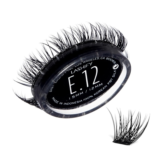 [BRSROYIDOZYWMFD5] Lashify Extreme 12mm Gossamer DIY Eyelash Extensions Refill, Black, Easy False Lashes To Add Tremendous Volume