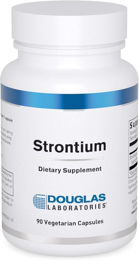 [BRSWIYAFC4AA2DTI] Douglas Laboratories Strontium | Trace Minerals to Support Healthy Bone Density | 90 Capsules