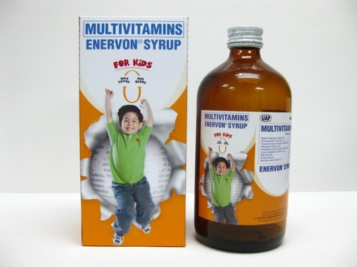 [BRSWKZL7BIBAEFA5] 2 Enervon Syrup Multivitamins (2 x 120ml)