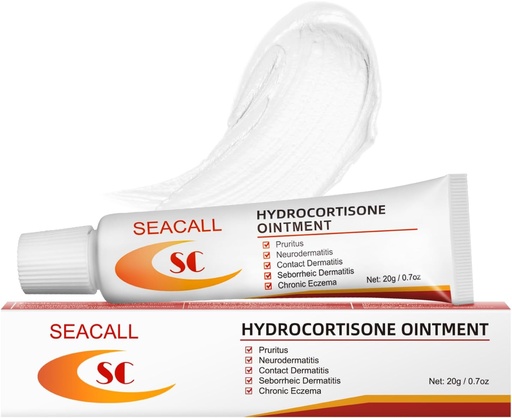 [BRSRAGQLDEHQEFLL] Hydrocortisone Cream - OTC Anti-Itch Relief for Eczema, Dermatitis & Skin Irritations | Maximum Strength Topical Treatment