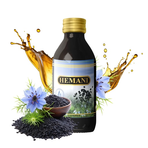 [BRSWKEICAUOBQG3Y] Hemani Blackseed Oil 60mL | Cold-Pressed Nigella Sativa | Halal Certified | 30-Day Supply | Thymoquinone | Alcohol-Free | Since 1949