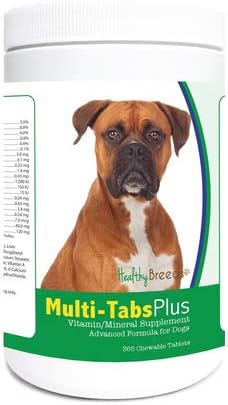 [BRSWKHDYAYNG2FTF] Zdravé Breeds Boxer MultiTabs Plus Žvýkací tablety 180 Počet