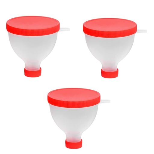 [BRSROYD3DNYBQE3K] gofidin 3PCS 200ML Φορητή πρωτεΐνη σκόνης χωνί Φορητό γέμισμα χωνί Γυμναστήριο εταίρος για μπουκάλι νερού Καταλληλότητα πρωτεΐνη shaker μπουκάλι διατροφής δοχείο αποθήκευσης