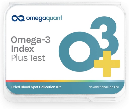 [BRSWGEL4AEFAAALB] Omega Quant Omega3 Index Plus Test Kit - Mérések Vérszintek Omega3, Trans Fats, és Omega6: Omega3 Ratios 124; The Original Omega3 Blood Test Home Kit