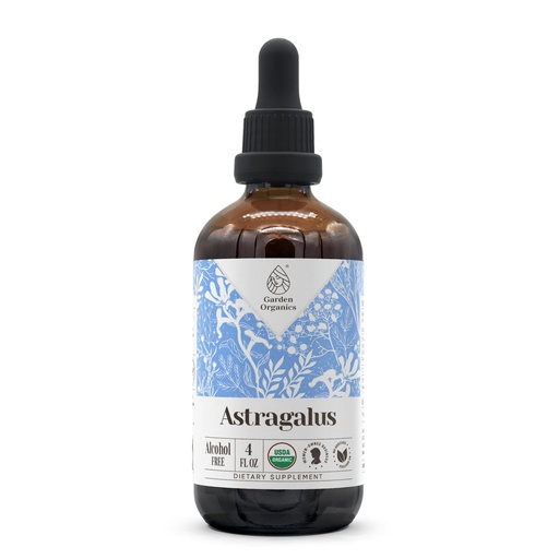[BRSROHYPAAIAKD3O] Astragalus USDA Organic Alcohol-Free Extract | Dietary Supplement, High-Potency Tincture | Natural Certified Organic Astragalus (Astragalus membranaceus) Dried Root (4 oz)
