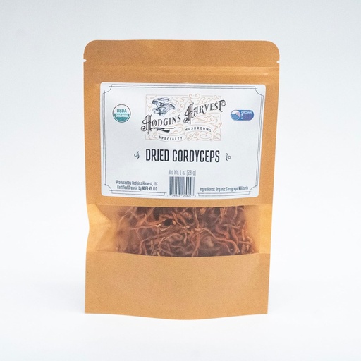 [BRSRAEDQAQDQYFDZ] USA-Grown, Certified Organic Dried Cordyceps