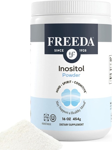 [BRSWIYIKBR4GI3LK] FREEDA Pure Myo-inositolijauhe ... B8-vitamiini Hormonille, mielialalle ja solulle... tukee hedelmällisyyttä, keskittymiskykyä, energiaa ja hermostoa...