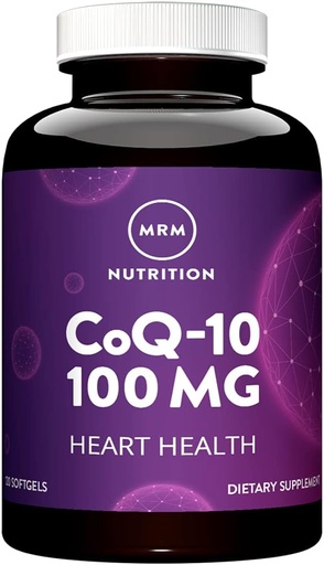[BRSWIYA6BMCBAELO] MRM Coq-10 100mg (Pel Delivery System) comme Ubiquinone, 60-Softgels