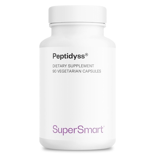 [BRSWIHQZBECGCYDI] Supersmart Peptidyss 1200mg per Day (Patented & High Potency) - Fish Protein Hydrolysate Supplement - Peptides & Amino Acids Complex | Non-GMO & Gluten Free - 90 Vegetarian Capsules
