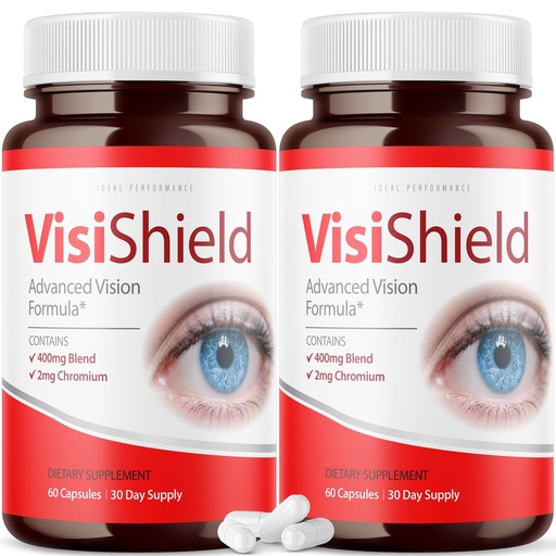 [BRSW2FL7OQIWCCQU] (2 Pack) Visishield Advanced Vision Formula for Eyes Supplement Pills Vitamins (120 Capsules)