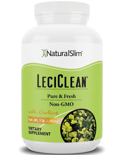 [BRSWGED2AEPGE336] NaturalSlim Natural Soy Lecithin Granules with Choline Pure & Fresh Granulated Lecithin Supplement for Cleansing & Cognitive Support Non-GMO Food Grade 45 Servings1 lb (454 g)